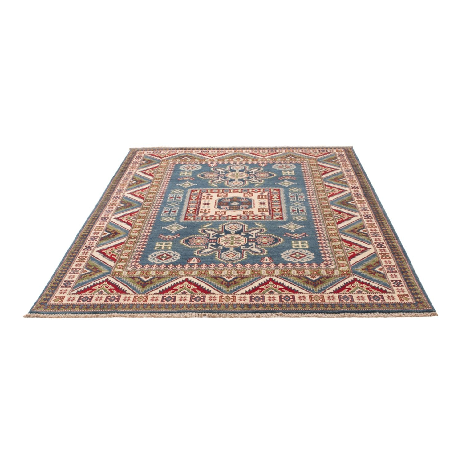 Tappeto Ziegler - Kazak - 197 x 149 cm - blu