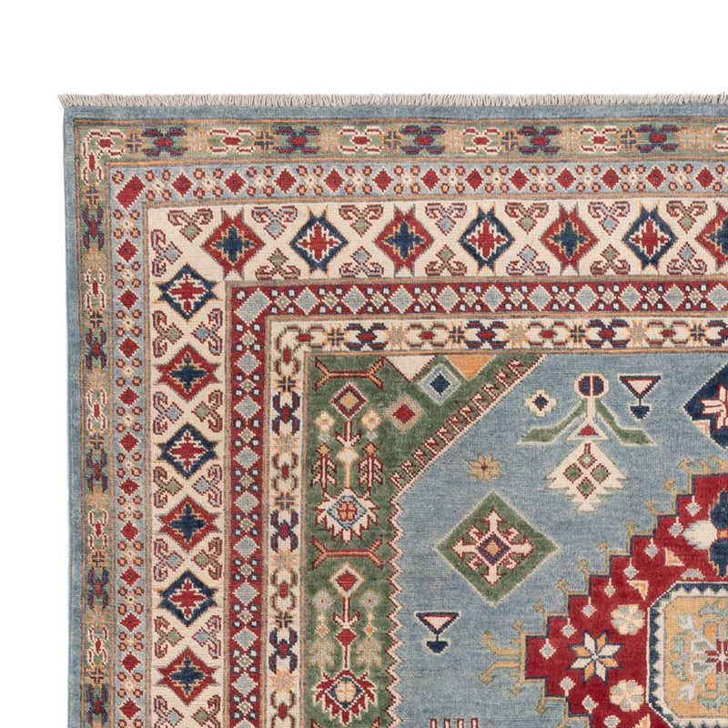 Tappeto Ziegler - Kazak - 291 x 195 cm - blu chiaro