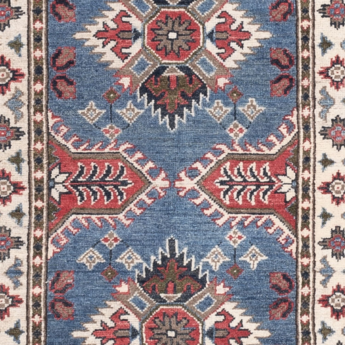 Tappeto corsia Tappeto Ziegler - Kazak - 288 x 82 cm - blu