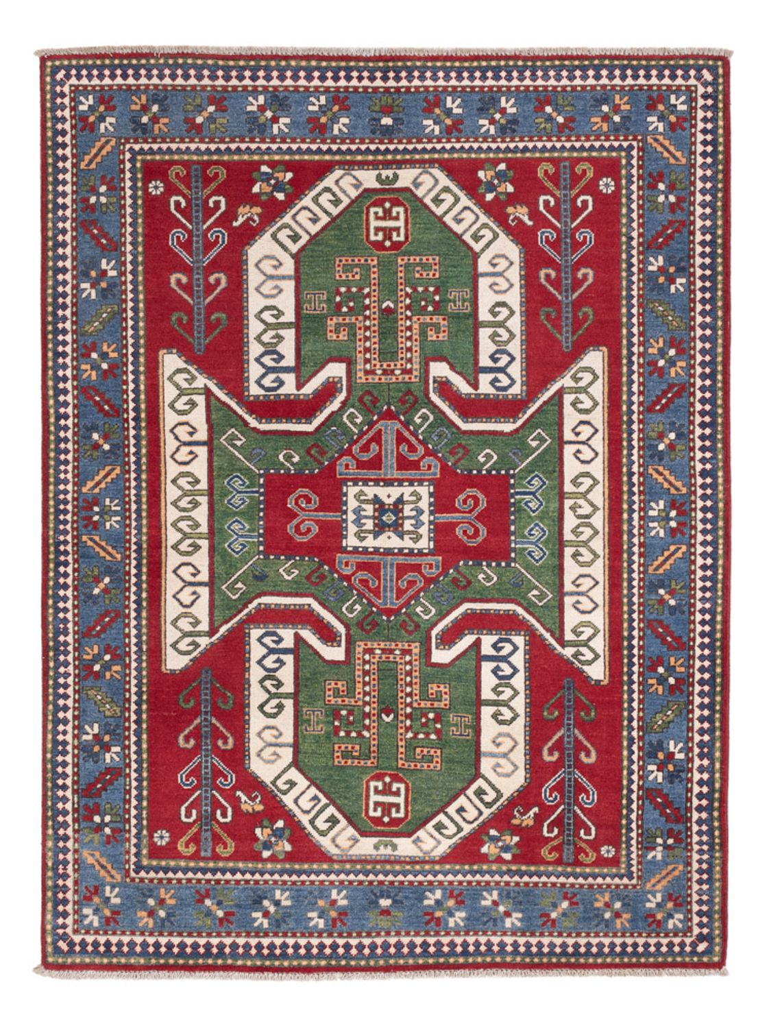 Tappeto Ziegler - Kazak - 201 x 151 cm - multicolore