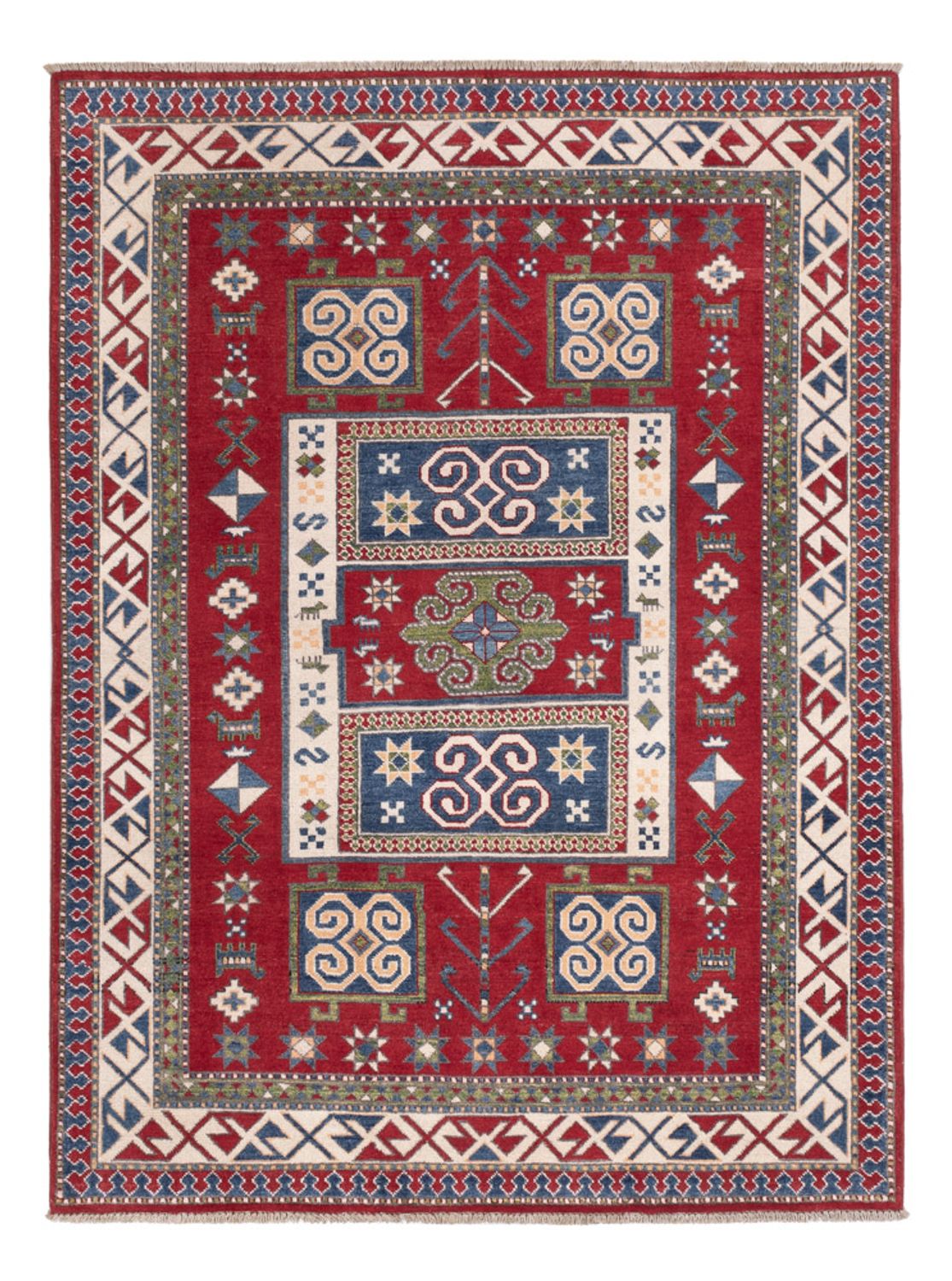 Tappeto Ziegler - Kazak - 202 x 150 cm - multicolore