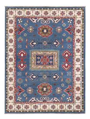 Tappeto Ziegler - Kazak - 206 x 156 cm - blu