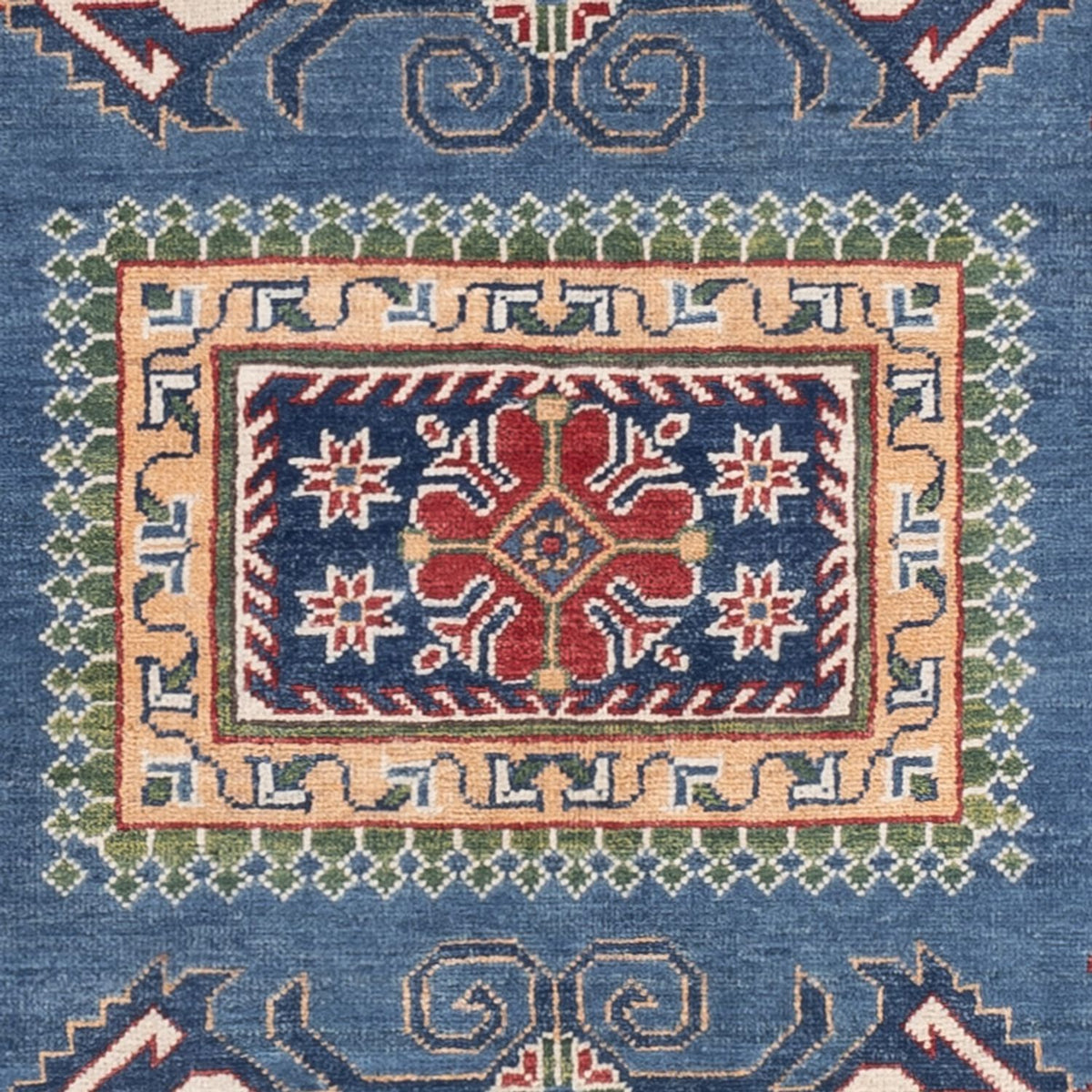 Tappeto Ziegler - Kazak - 206 x 156 cm - blu