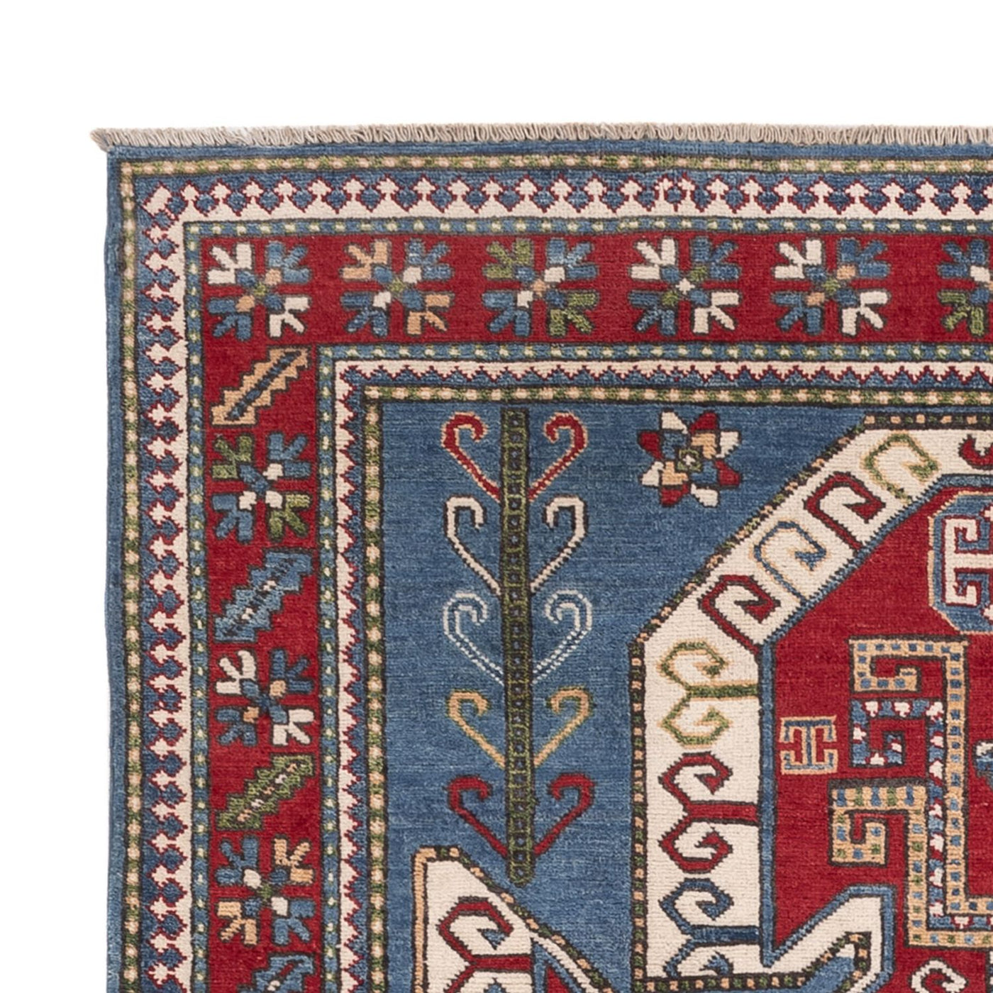 Kazak Tappeto 198x153cm - Tappeto orientale