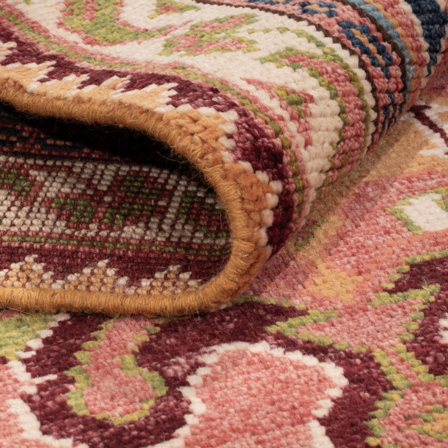 Tappeto corsia Tappeto Ziegler - Kazak - 296 x 79 cm - blu