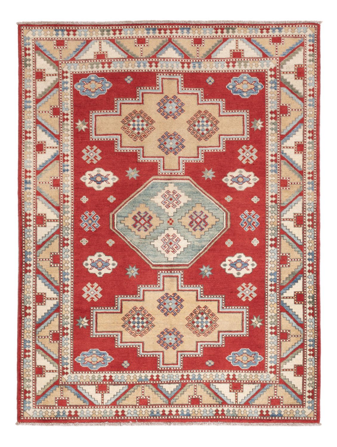Tappeto Ziegler - Kazak - 200 x 147 cm - rosso