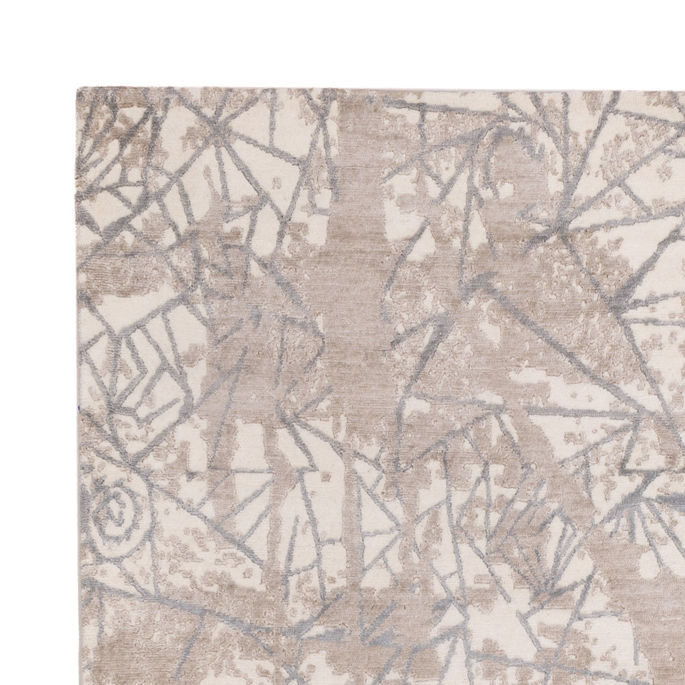 Tappeto di design - 245 x 175 cm - grigio chiaro