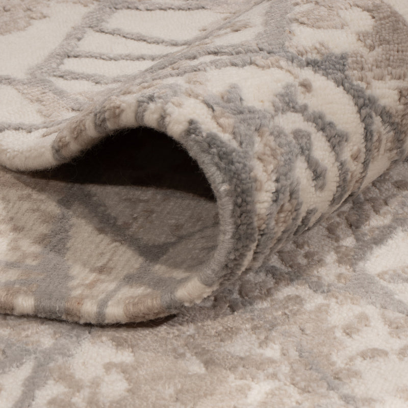 Tappeto di design - 245 x 175 cm - grigio chiaro