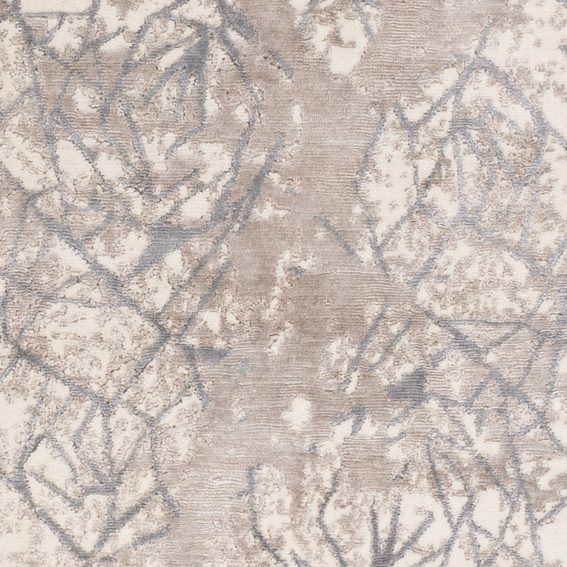 Tappeto di design - 242 x 174 cm - grigio chiaro