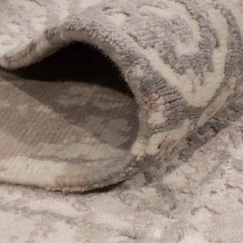 Tappeto di design - 242 x 174 cm - grigio chiaro