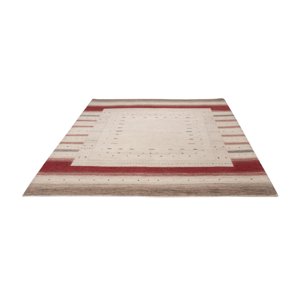 Tappeto Gabbeh - Loribaft Indus - 242 x 176 cm - beige chiaro