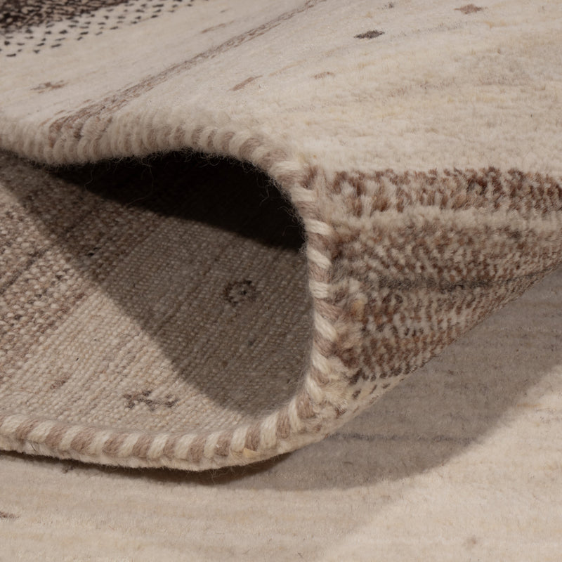 Tappeto Gabbeh - Loribaft Indus - 246 x 176 cm - beige chiaro