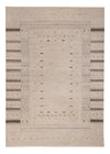 Loribaft Indo Tappeto 174x245cm - Tappeto di lana - Rettangolo / Beige chiaro / 174 x 245 cm Rettangolo