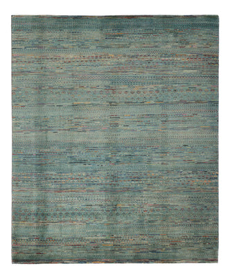 Tappeto di design - 240 x 201 cm - blu petrolio