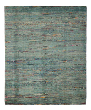 Tappeto di design - 240 x 201 cm - blu petrolio