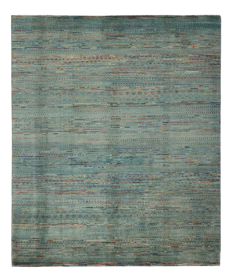 Tappeto di design - 240 x 201 cm - blu petrolio