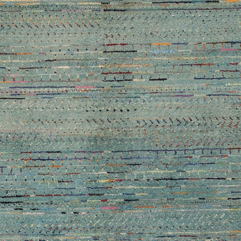 Tappeto di design - 240 x 201 cm - blu petrolio