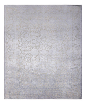 Tappeto di design - 295 x 246 cm - argento