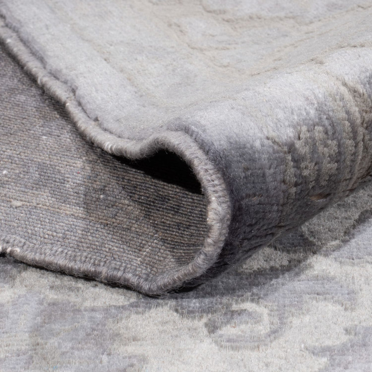 Tappeto di design - 294 x 246 cm - argento