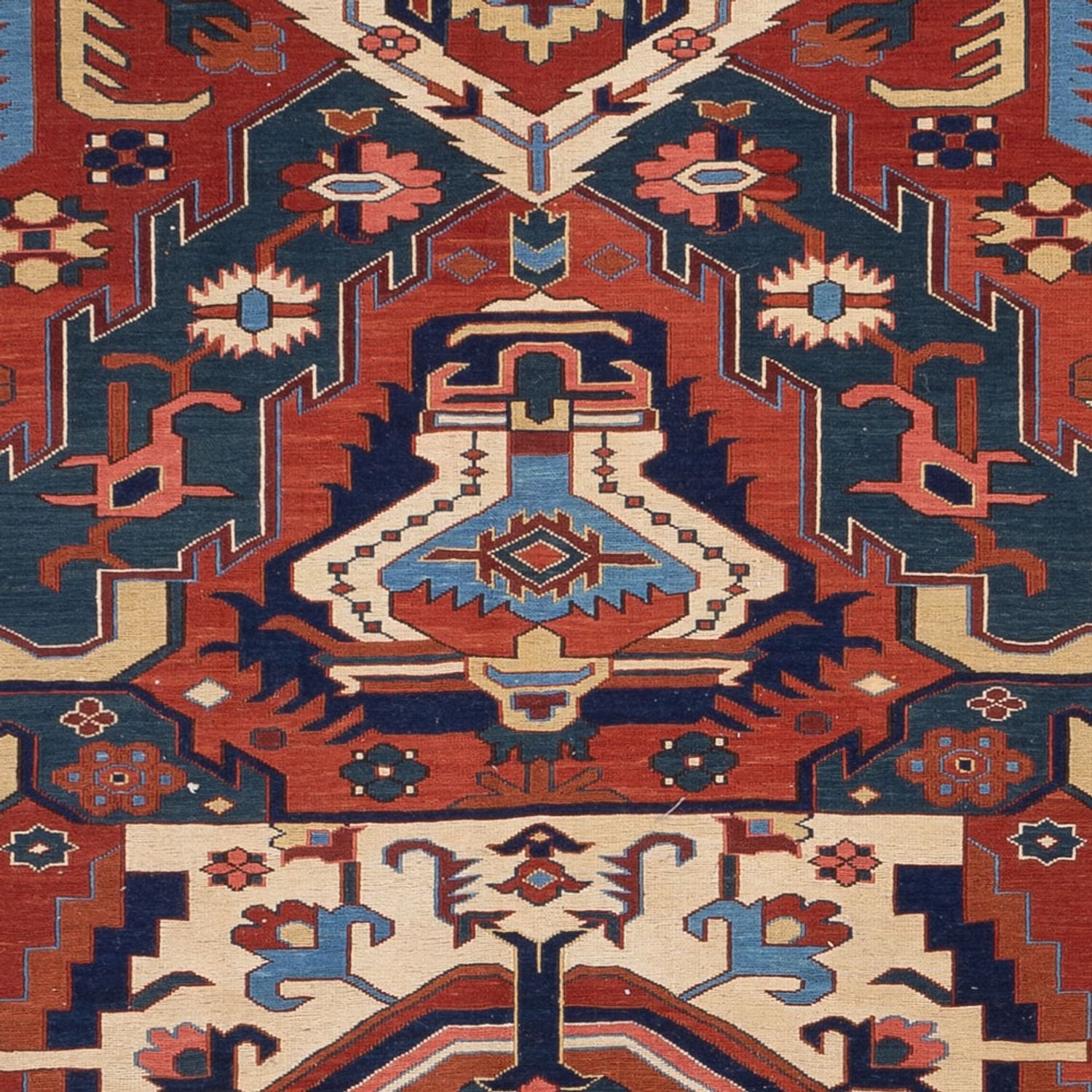 Tappeto Kelim - Orientale - Soumak - 256 x 194 cm - multicolore