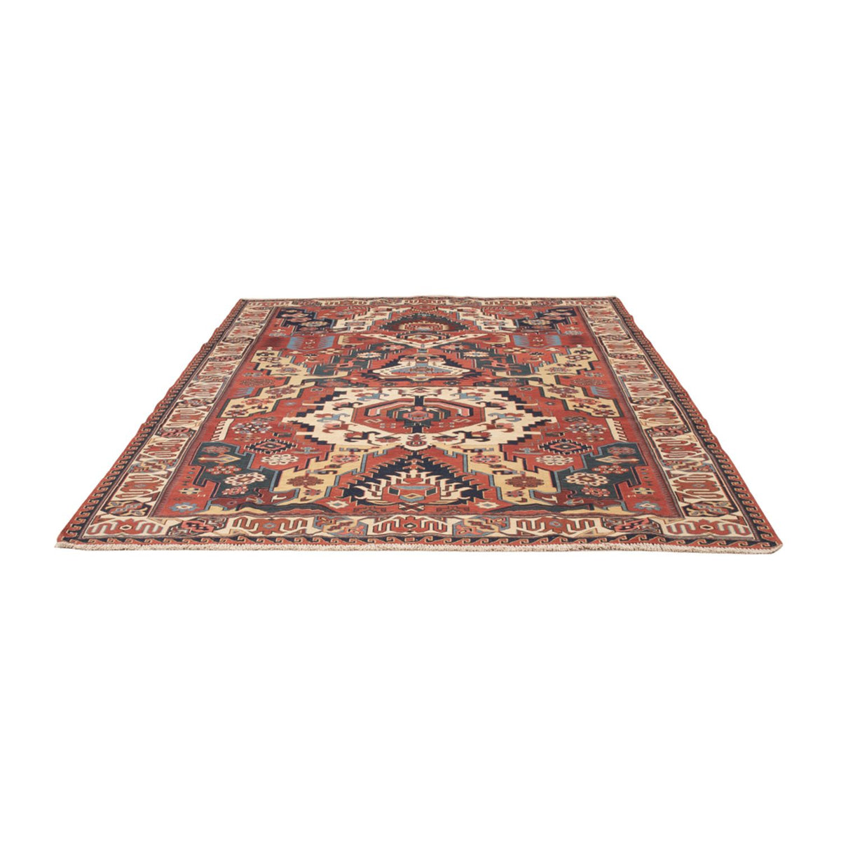 Tappeto Kelim - Orientale - Soumak - 256 x 194 cm - multicolore