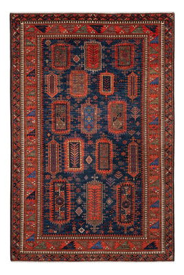 Tappeto Ziegler - Kazak - 283 x 184 cm - blu scuro