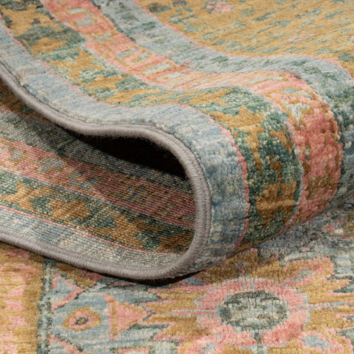 Tappeto Ziegler - Ariana - 295 x 196 cm - blu chiaro