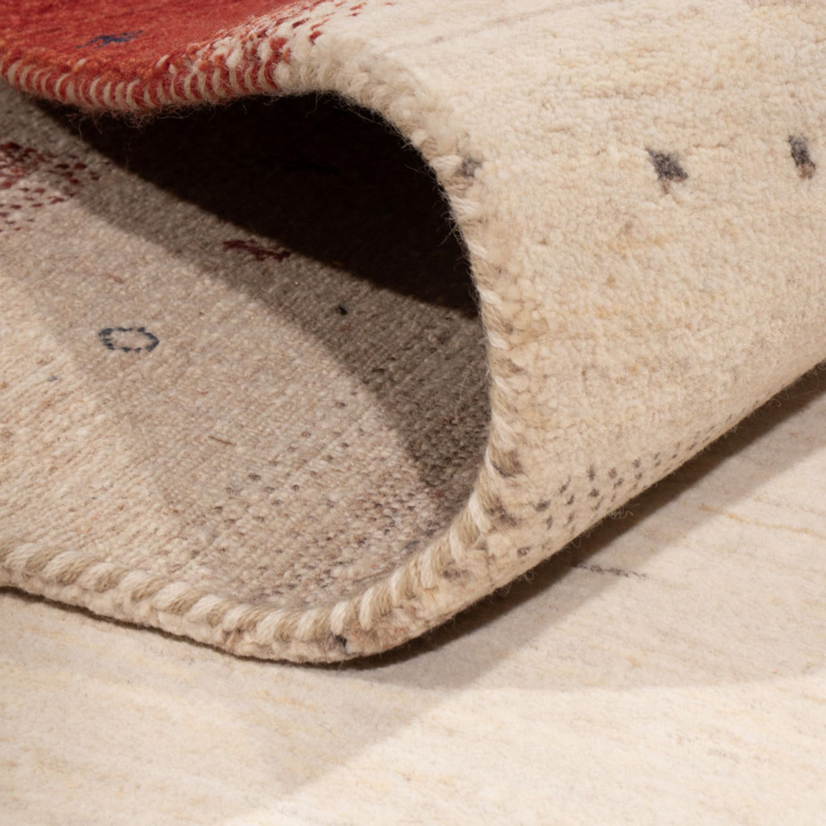 Tappeto Gabbeh - Loribaft Indus - 292 x 185 cm - beige