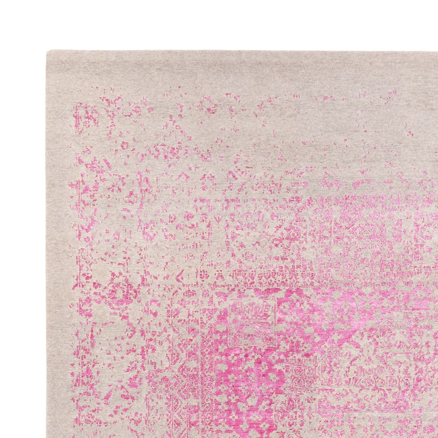 Tappeto di design - 293 x 256 cm - rosa