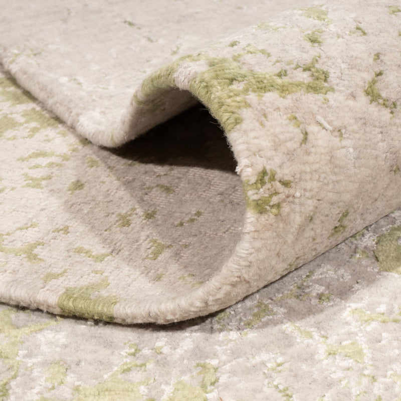 Tappeto di design - 302 x 250 cm - verde chiaro