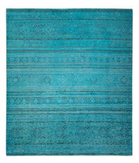 Tappeto di design - 294 x 248 cm - turchese