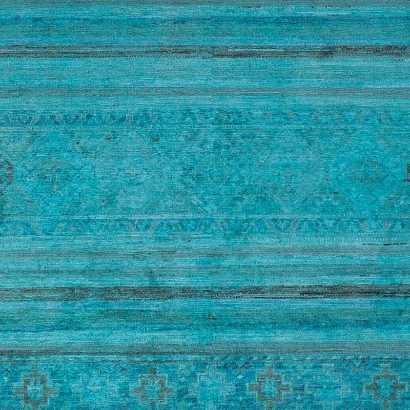 Tappeto di design - 294 x 248 cm - turchese