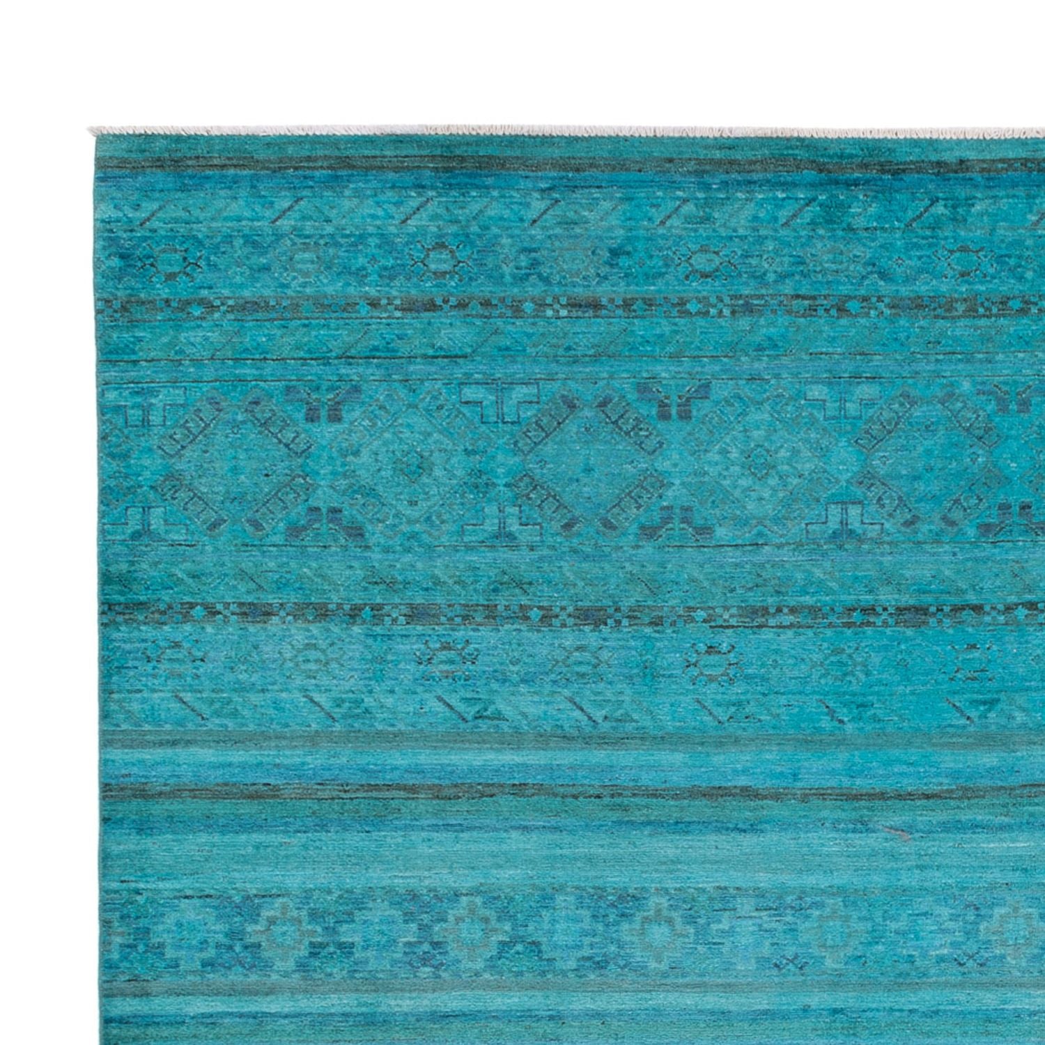 Tappeto di design - 294 x 248 cm - turchese