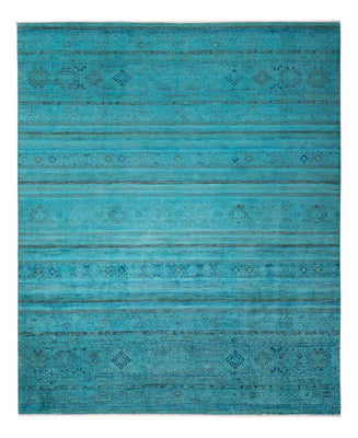Tappeto di design - 300 x 247 cm - turchese
