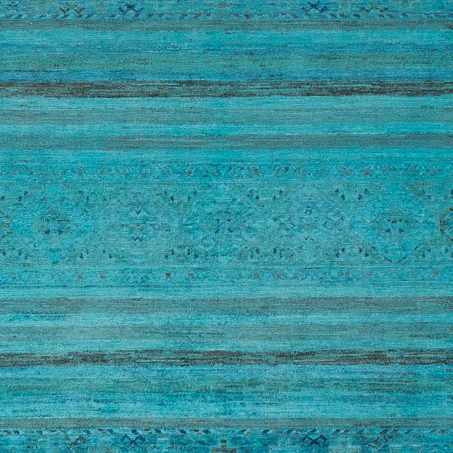 Tappeto di design - 300 x 247 cm - turchese