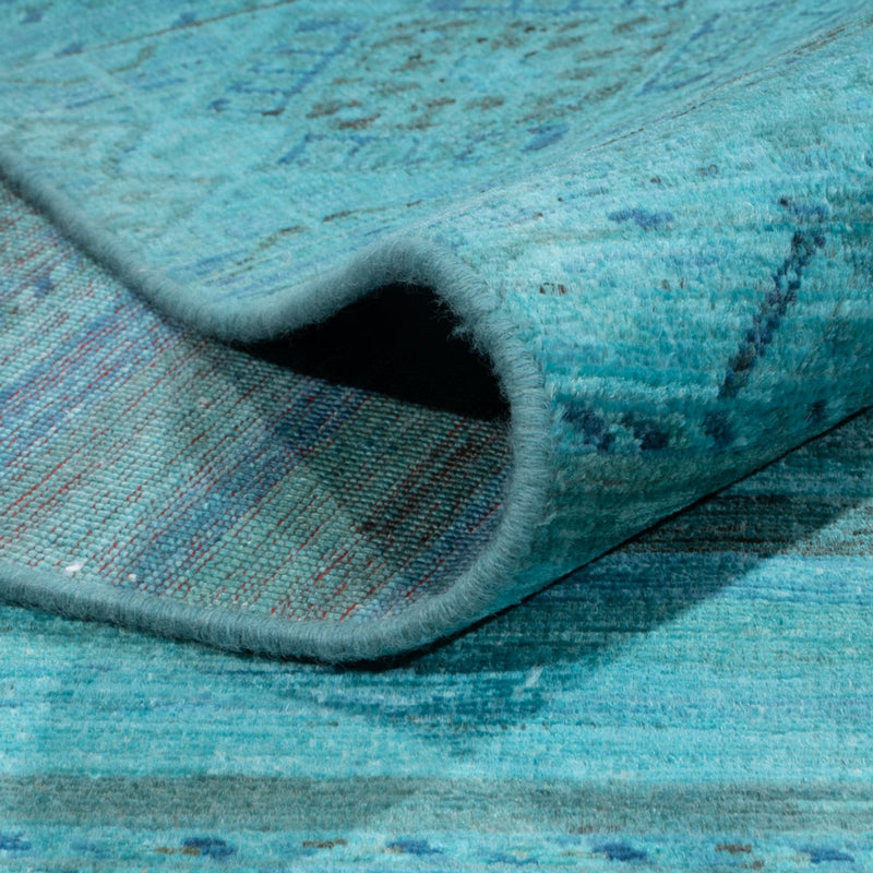 Tappeto di design - 300 x 247 cm - turchese