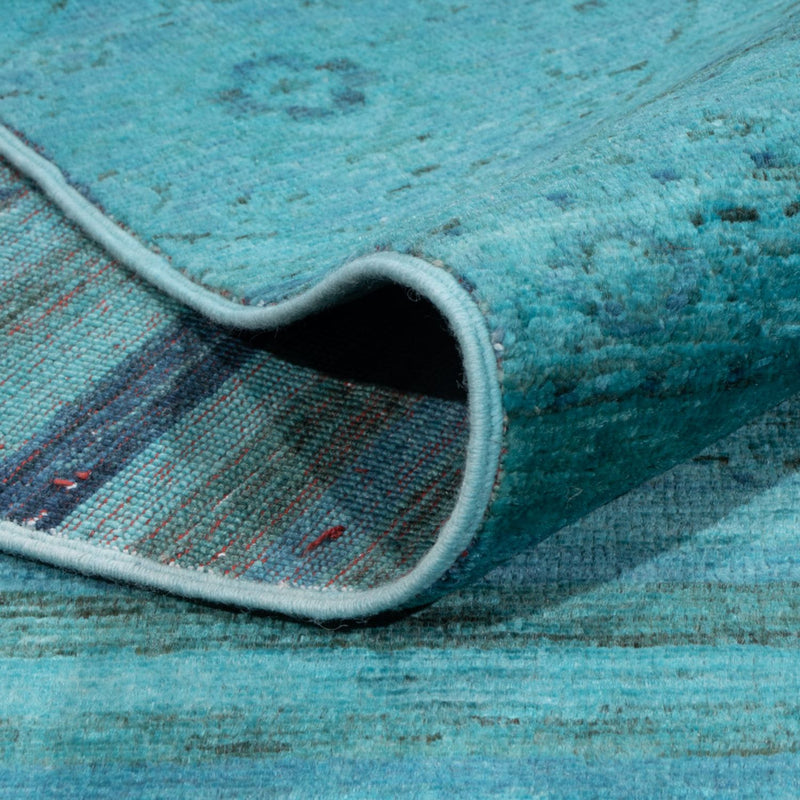 Tappeto di design - 288 x 240 cm - turchese