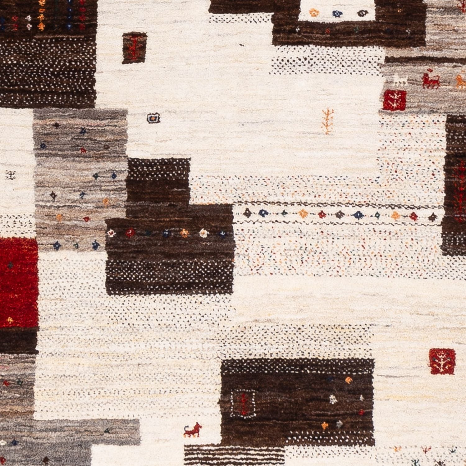 Tappeto Gabbeh - Loribaft Indus - 299 x 244 cm - multicolore