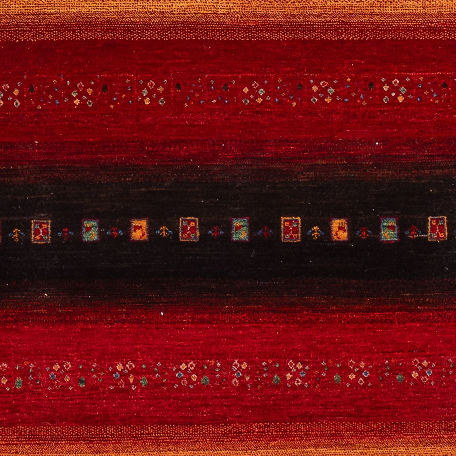 Tappeto Gabbeh - Loribaft Indus - 304 x 257 cm - multicolore