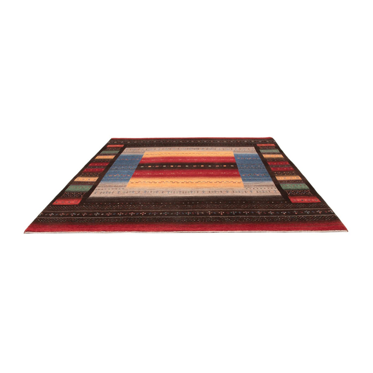 Tappeto Gabbeh - Loribaft Indus - 304 x 257 cm - multicolore