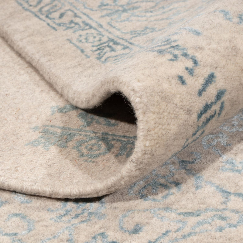 Tappeto di design - 289 x 241 cm - blu chiaro