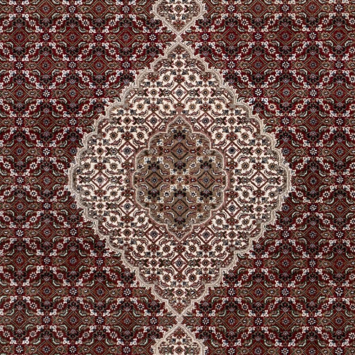 Tappeto orientale - Tabriz - 256 x 205 cm - beige scuro