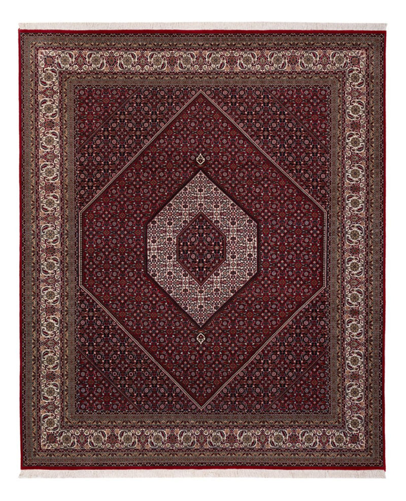 Tappeto orientale - Bidjar - Indo - 304 x 251 cm - rosso scuro