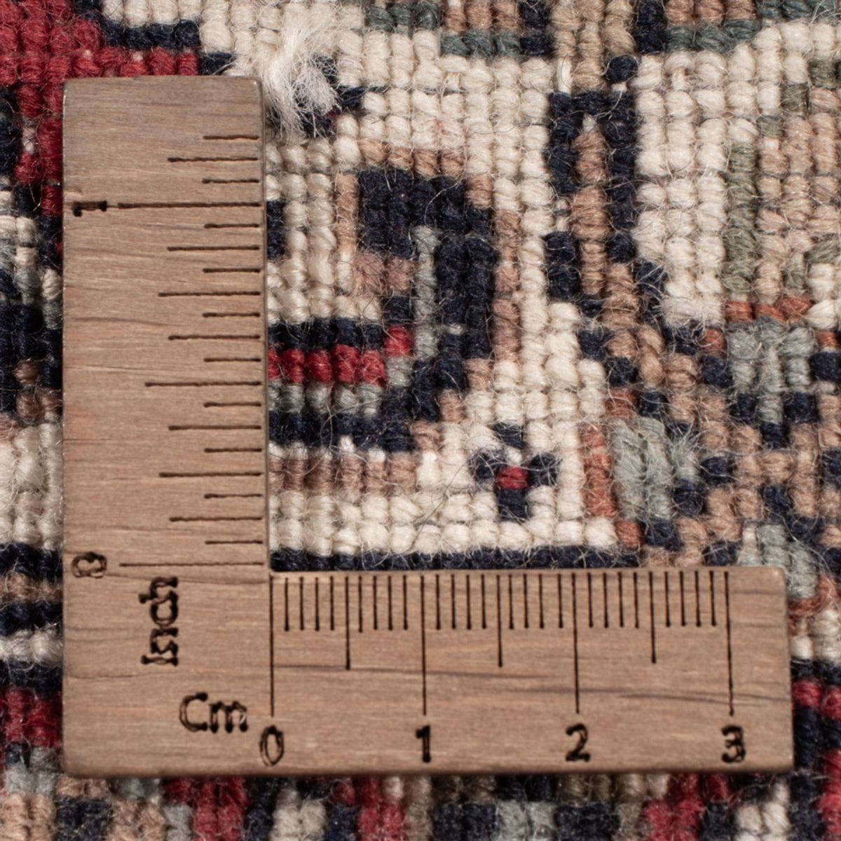 Tappeto orientale - Bidjar - Indo - 304 x 251 cm - rosso scuro