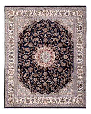 Tappeto orientale - Nain - Indus - 309 x 251 cm - blu scuro
