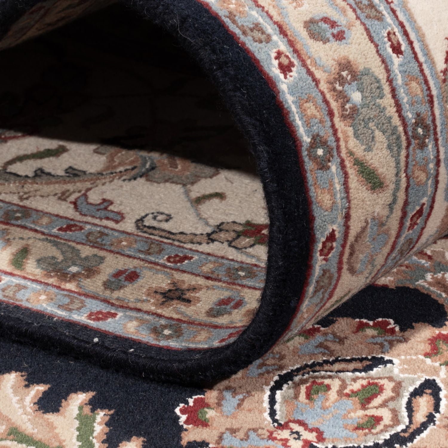 Tappeto orientale - Nain - Indus - 309 x 251 cm - blu scuro