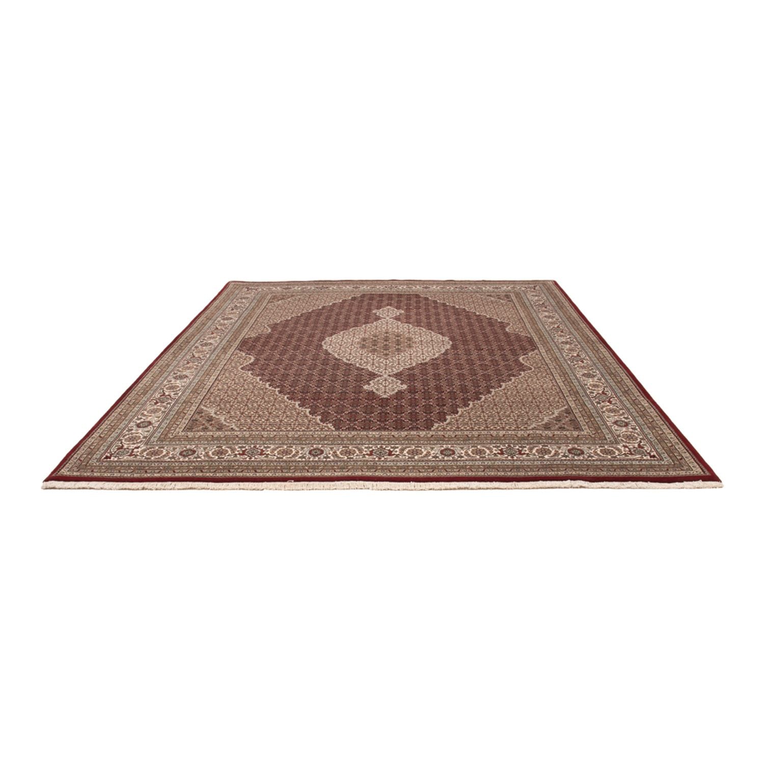Tappeto orientale - Tabriz - 303 x 253 cm - beige scuro