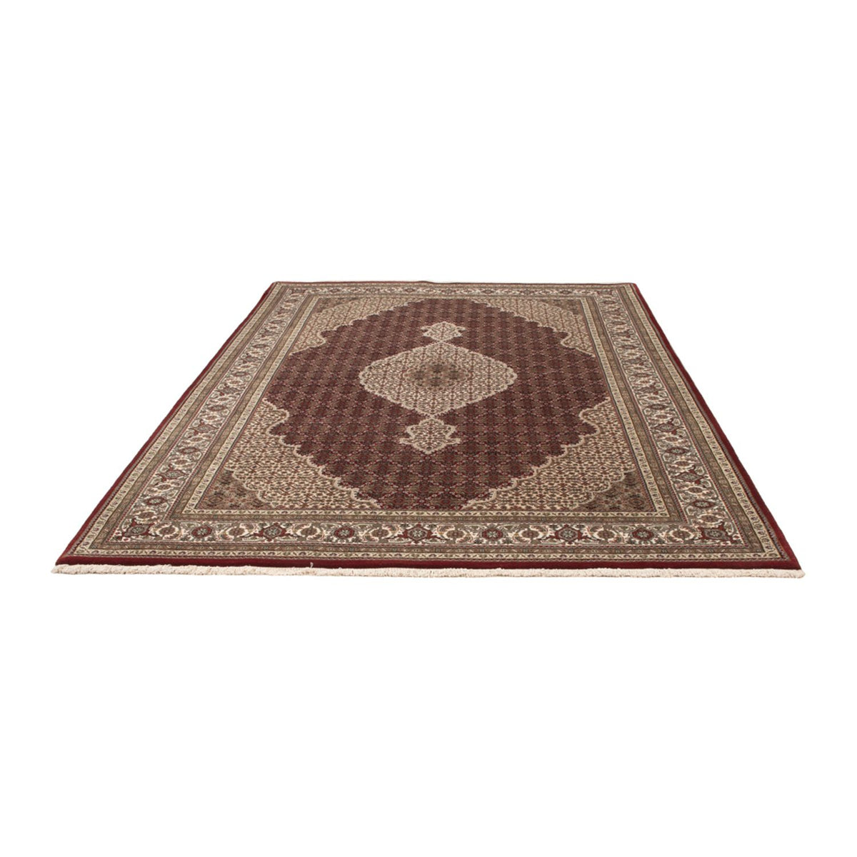 Tappeto orientale - Tabriz - 275 x 185 cm - beige scuro