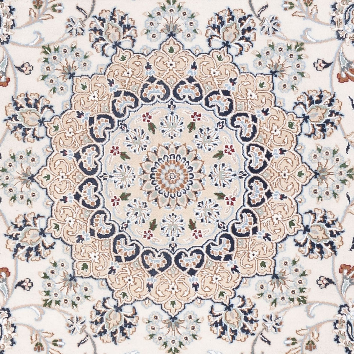 Tappeto orientale - Nain - Indus - 303 x 241 cm - bianco