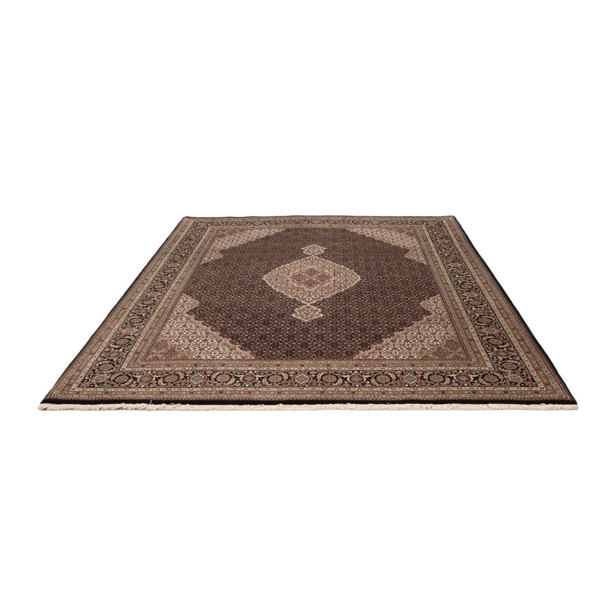 Tappeto orientale - Tabriz - 259 x 203 cm - beige scuro